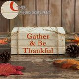 Gather & Be Thankful Faux Book Stack-Lange General Store