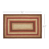 Ginger Spice Collection Braided Rugs - Rectangle-Lange General Store