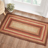 Ginger Spice Collection Braided Rugs - Rectangle-Lange General Store