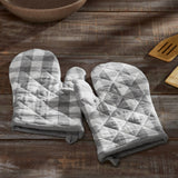 Grace Ann Check Oven Mitt-Lange General Store