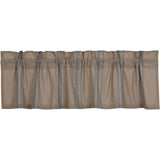 Grain Sack Blue Valance-Lange General Store