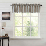 Grain Sack Blue Valance-Lange General Store