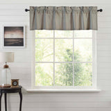 Grain Sack Blue Valance-Lange General Store