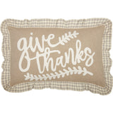 Grace Give Thanks Pillow-Lange General Store