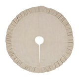 Graycie Grain Sack Stripe Tree Skirt-Lange General Store