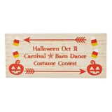 Halloween Carnival Sign-Lange General Store