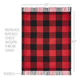 Harper Red and Black Throw-Lange General Store