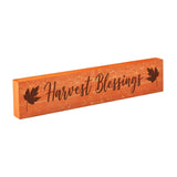 Harvest Blessings Fall Leaves Sign-Lange General Store