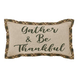 Harvest Blessings Gather & Be Thankful Pillow-Lange General Store