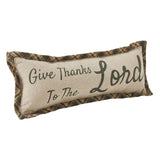 Harvest Blessings Give Thanks to the Lord Pillow-Lange General Store