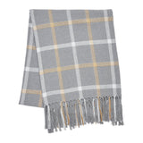 Harvest Blessings Plaid Woven Throw-Lange General Store