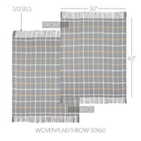 Harvest Blessings Plaid Woven Throw-Lange General Store