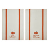 Harvest Blessings Pumpkin Tea Towel Set of 2-Lange General Store