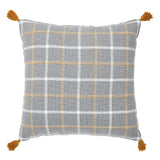 Harvest Blessings Woven Plaid Pillow 18x18-Lange General Store