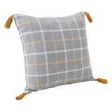 Harvest Blessings Woven Plaid Pillow 18x18-Lange General Store