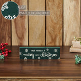 Have Yourself A Merry Little Christmas Block Sign-Lange General Store