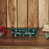 Have Yourself A Merry Little Christmas Block Sign-Lange General Store