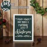 Have Yourself A Merry Little Christmas Sign-Lange General Store