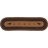 Heritage Farms Crow Braided Table Runners-Lange General Store