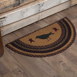 Heritage Farms Crow Half Circle Rug-Lange General Store