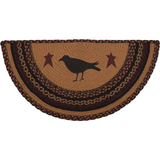 Heritage Farms Crow Half Circle Rug-Lange General Store