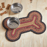 Heirloom Farm Dog Bone Braided Rug-Lange General Store