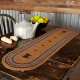 Heritage Farms Sheep Braided Table Runners-Lange General Store