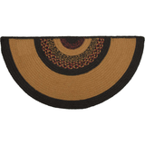 Heritage Farms Star Half Circle Rug-Lange General Store