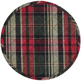 Jack Frost Round Quilted Placemats-Lange General Store