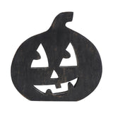 Jack O' Lantern Black Wood Decor-Lange General Store