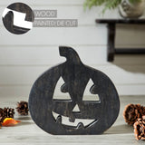 Jack O' Lantern Black Wood Decor-Lange General Store