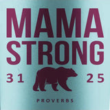 Kerusso Steel Mug with Straw Mama Strong Bear 40 oz.-Lange General Store