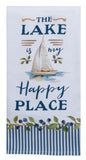 Lakeside Retreat Happy Place Terry Towel-Lange General Store