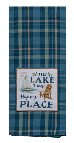 Lakeside Retreat Tea Towel-Lange General Store