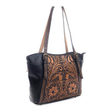 Lark's Peak Hand-Tooled Bag-Lange General Store