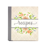 Lattice Floral Recipe Binder-Lange General Store