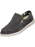 Lightweight Loafer Slip On Shoes Men's Charcoal Black-Lange General Store