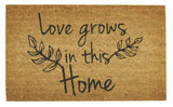 Love Grows Door Mat-Lange General Store