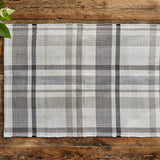 Maison Plaid Woven Rug-Lange General Store