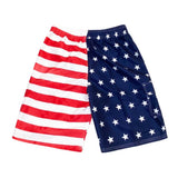 Men's Red White & Blue Swimming Trunks-Lange General Store