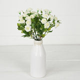 Mini Rose Bush Cream 11"-Lange General Store