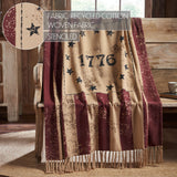 My Country 1776 Woven Throw-Lange General Store