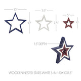 Nested Stars Red White Blue-Lange General Store