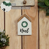 Noel Wreath Hanging Ornament-Lange General Store