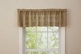 Oatmeal Lace Valance-Lange General Store