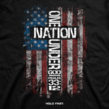 One Nation Flag Hold Fast T-Shirt-Lange General Store