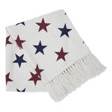 Patriotic Stars Woven Throw-Lange General Store