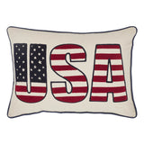 Patriotic USA Pillow-Lange General Store