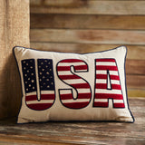 Patriotic USA Pillow-Lange General Store