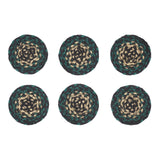 Pinehurst Braided Coasters-Lange General Store